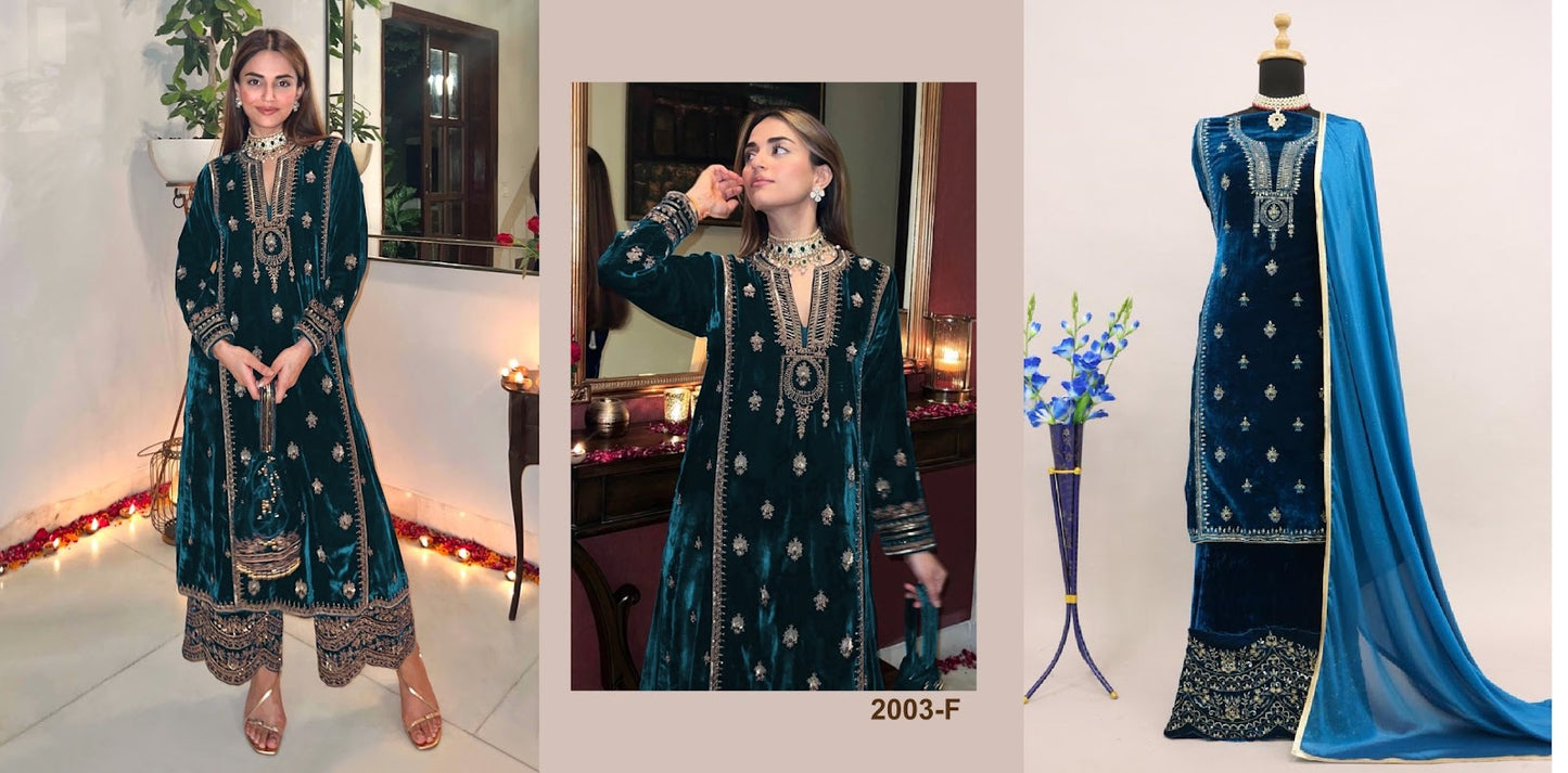 2003 Safa Creation Velvet Suits