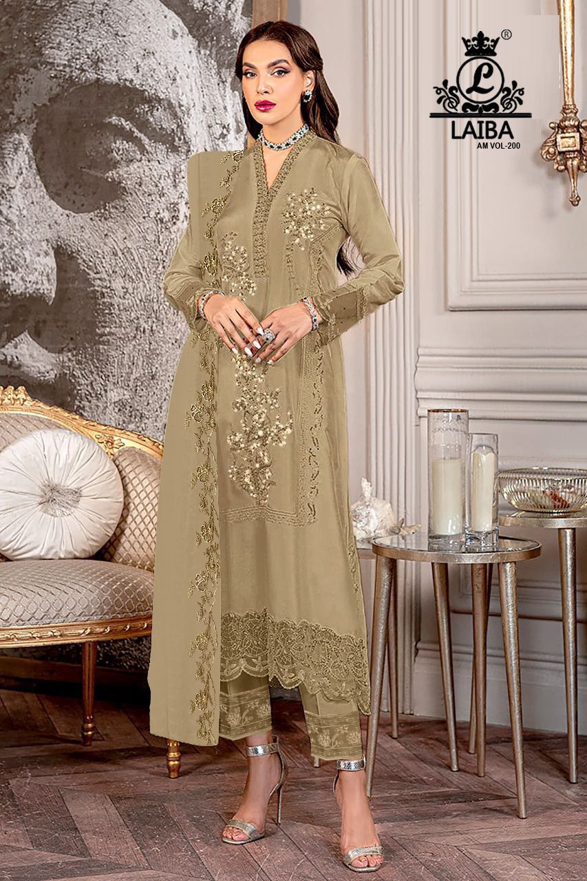 200 Laiba Georgette Pakistani Readymade Suits