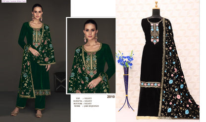 2010 Safa Creation Viscose Velvet Suits