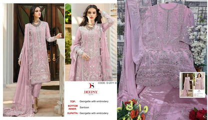 2011 Deepsy Georgette Pakistani Salwar Suits