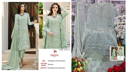2011 Deepsy Georgette Pakistani Salwar Suits