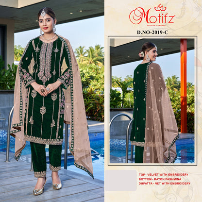2019 Motifz Velvet Suits