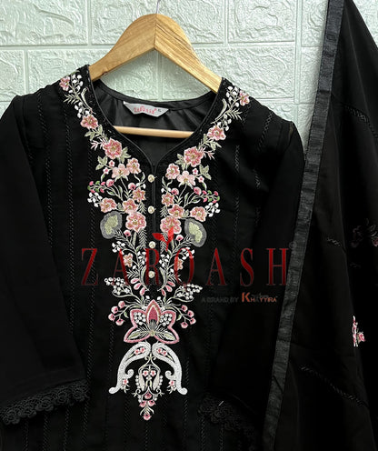 201 Zarqash Fox Georgette Pakistani Readymade Suits