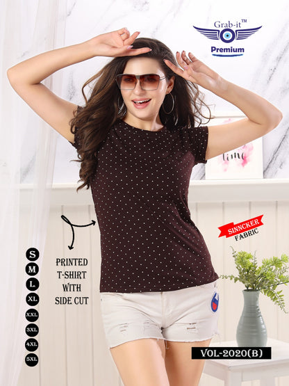 2020-B Grab It Sinker Women Tshirt