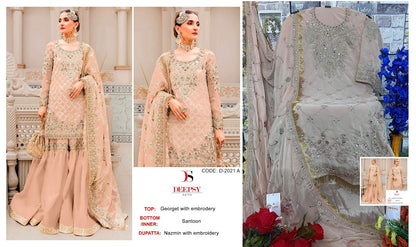 2021 Deepsy Georgette Pakistani Salwar Suits