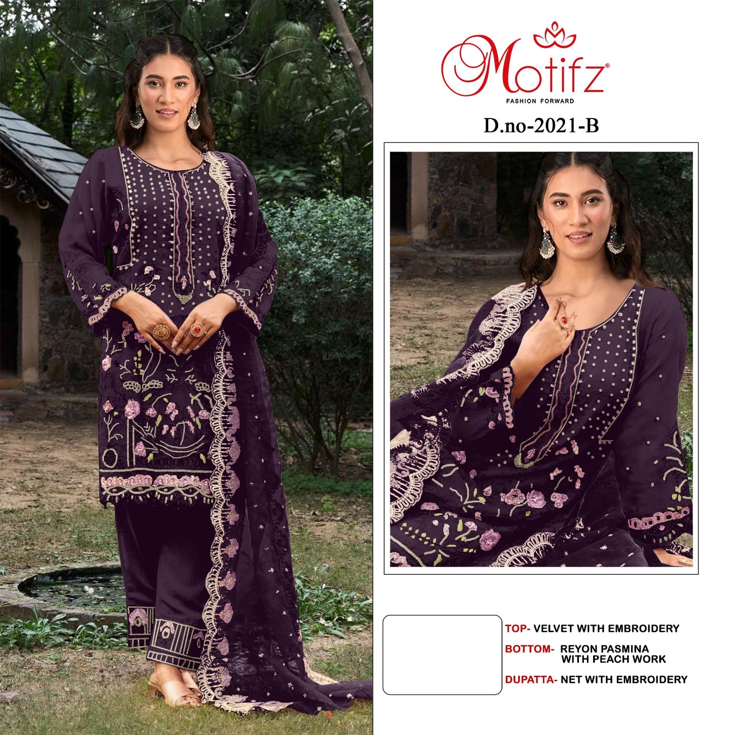 2021 Motifz Velvet Suits