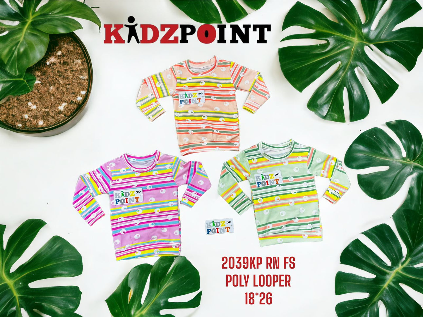 2036-2040 Kidzpoint Looper Boys Tshirt