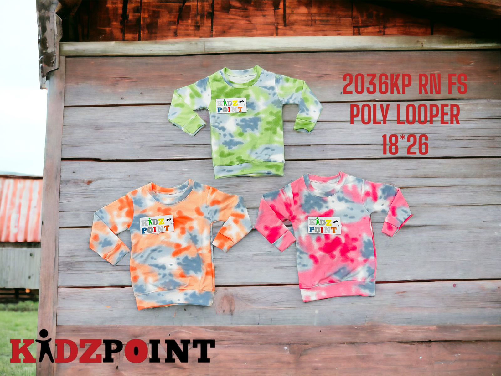 2036-2040 Kidzpoint Looper Boys Tshirt