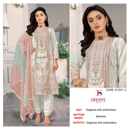 2041 Deepsy Fox Georgette Pakistani Salwar Suits