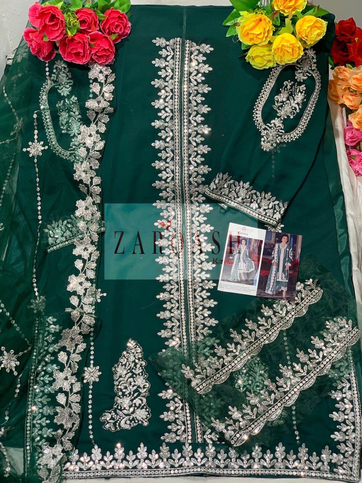 2079 Zarqash Pakistani Salwar Suits