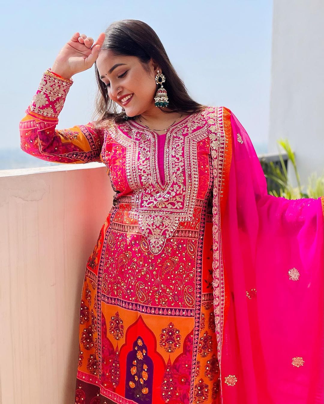 2084-Aafiya Afsana Georgette Readymade Pant Style Suits