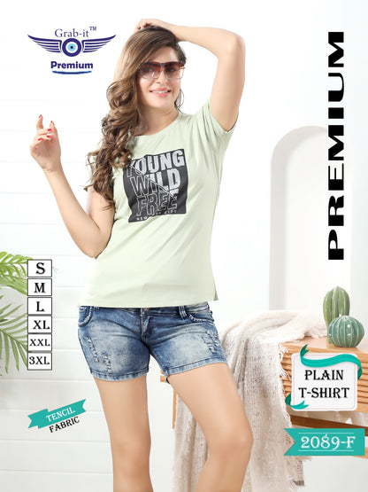 2089-F Grab It Tencil Women Tshirt