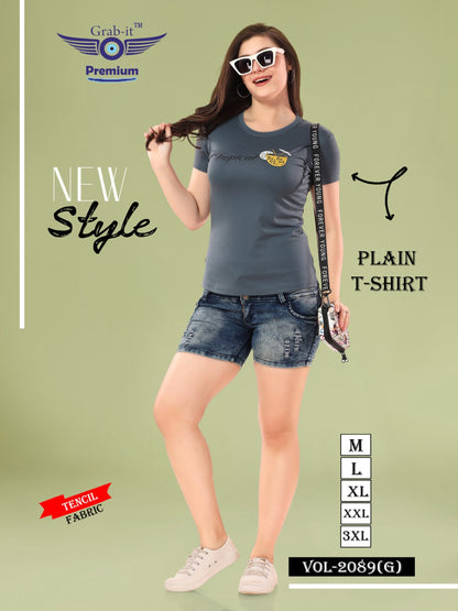 2089-G Grab It Tencil Women Tshirt