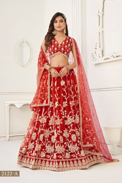 2122 Narayani Fashion House Net Lehenga Choli
