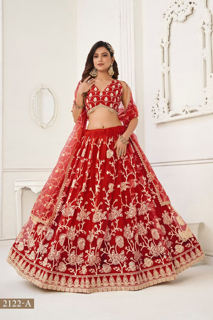 2122 Narayani Fashion House Net Lehenga Choli