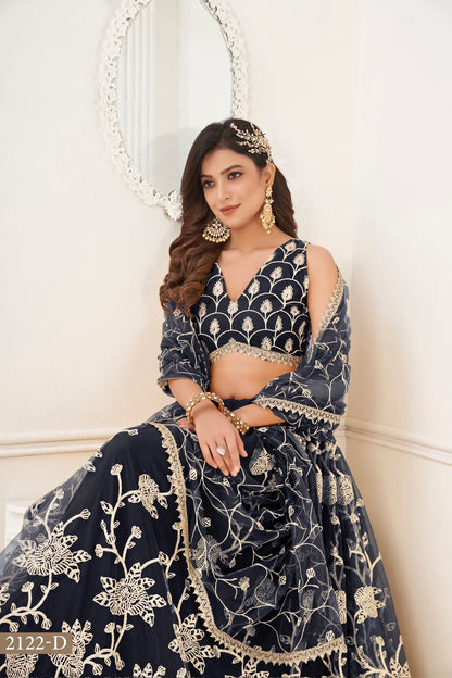 2122 Narayani Fashion House Net Lehenga Choli