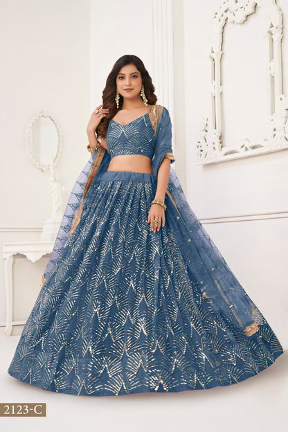 2123 Narayani Fashion House Butterfly Net Lehenga Choli
