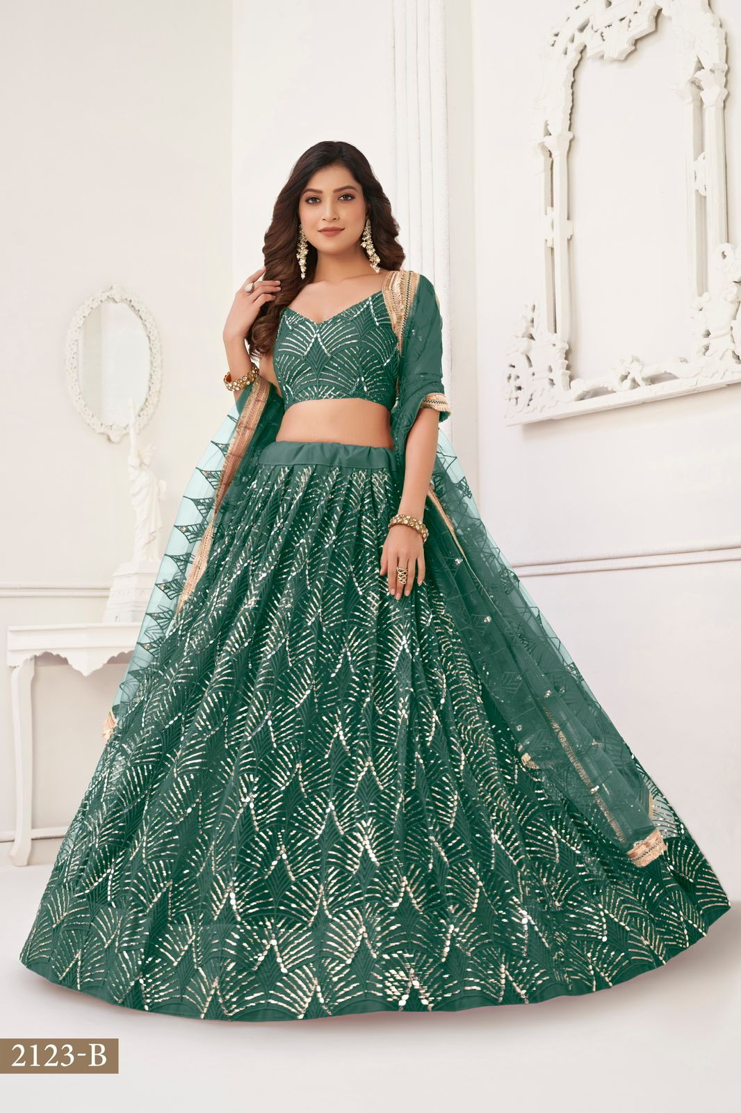 2123 Narayani Fashion House Butterfly Net Lehenga Choli