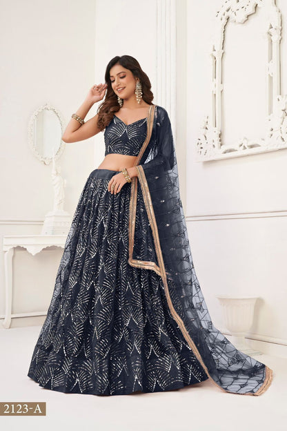 2123 Narayani Fashion House Butterfly Net Lehenga Choli