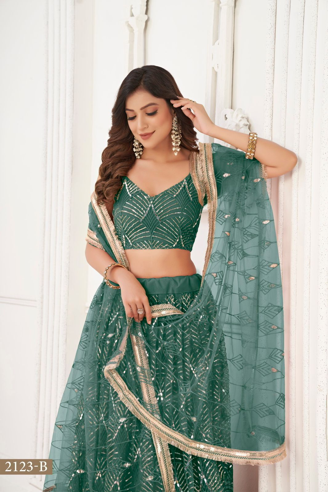 2123 Narayani Fashion House Butterfly Net Lehenga Choli