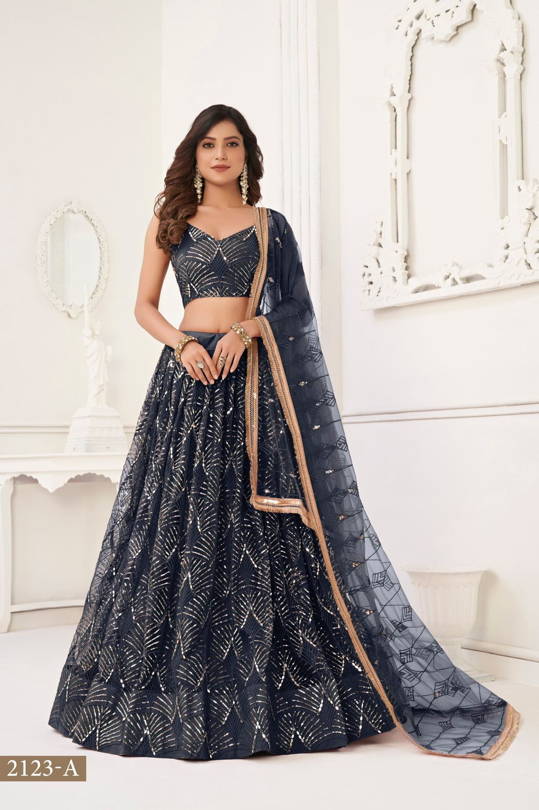 2123 Narayani Fashion House Butterfly Net Lehenga Choli