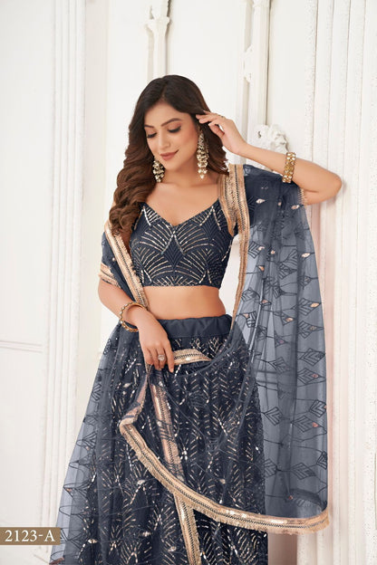 2123 Narayani Fashion House Butterfly Net Lehenga Choli