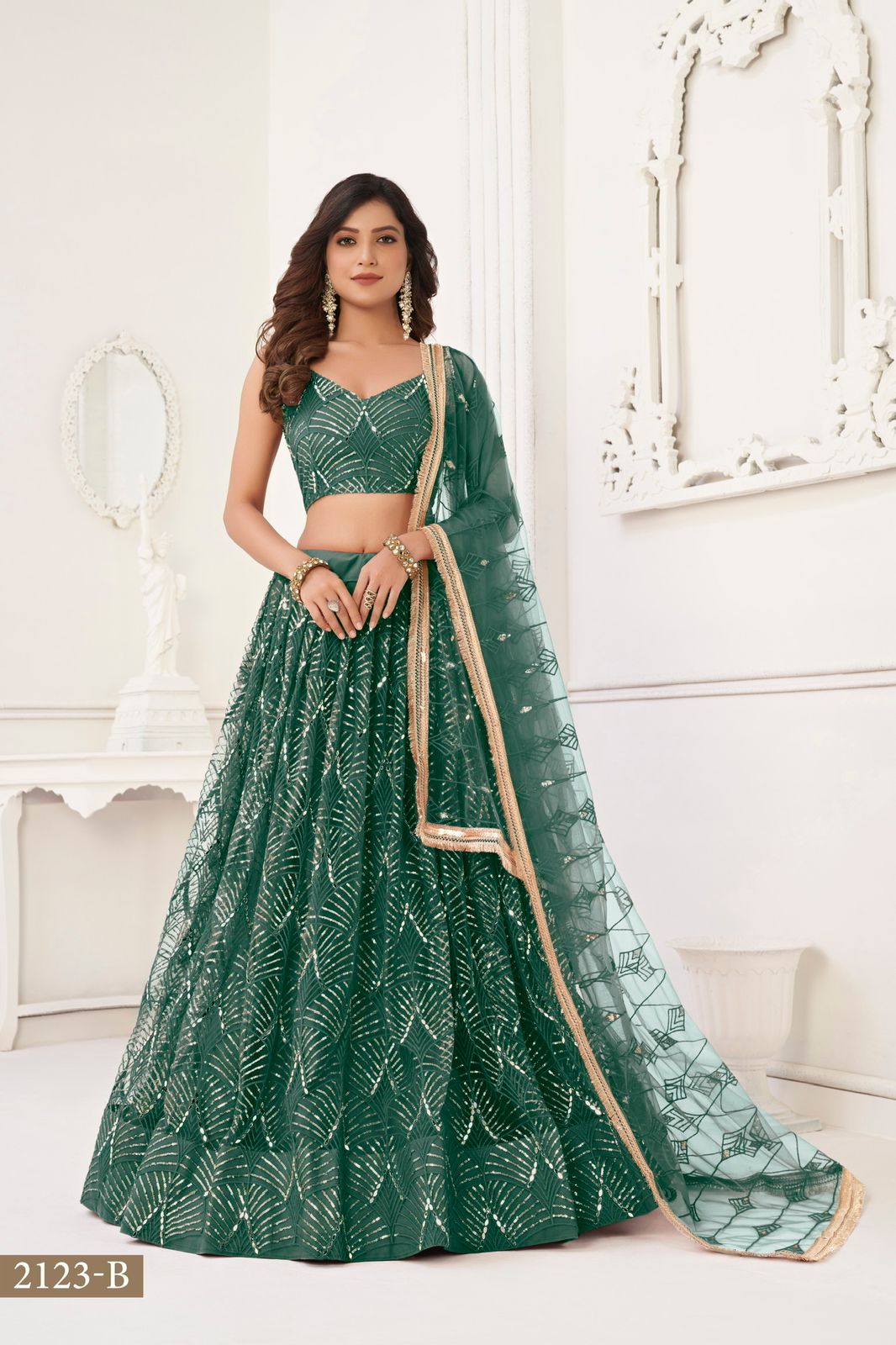 2123 Narayani Fashion House Butterfly Net Lehenga Choli