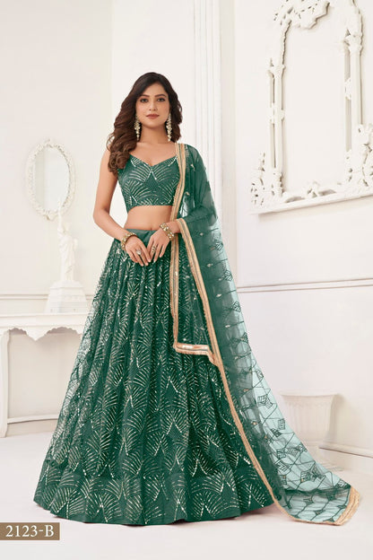 2123 Narayani Fashion House Butterfly Net Lehenga Choli