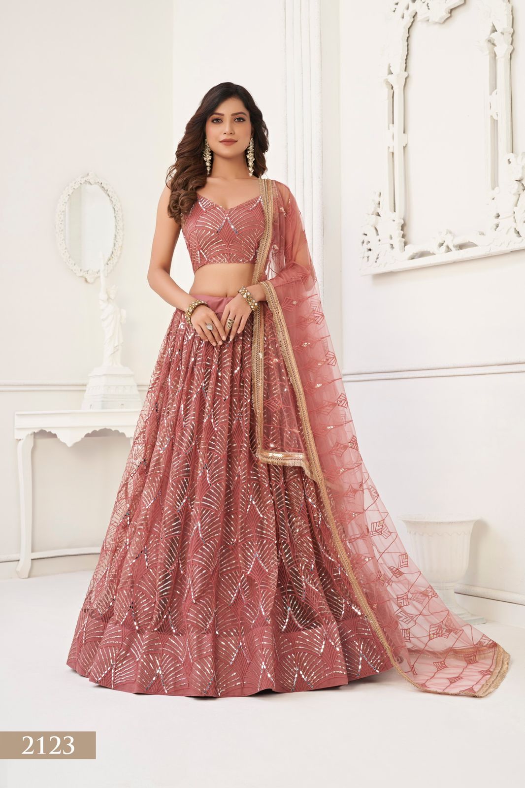 2123 Narayani Fashion House Butterfly Net Lehenga Choli