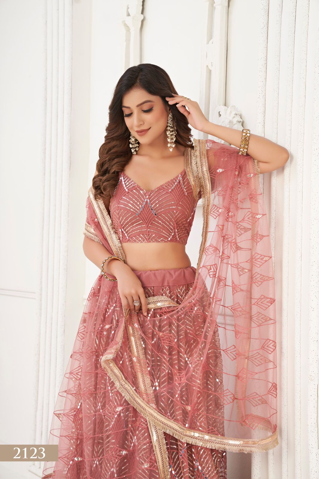 2123 Narayani Fashion House Butterfly Net Lehenga Choli