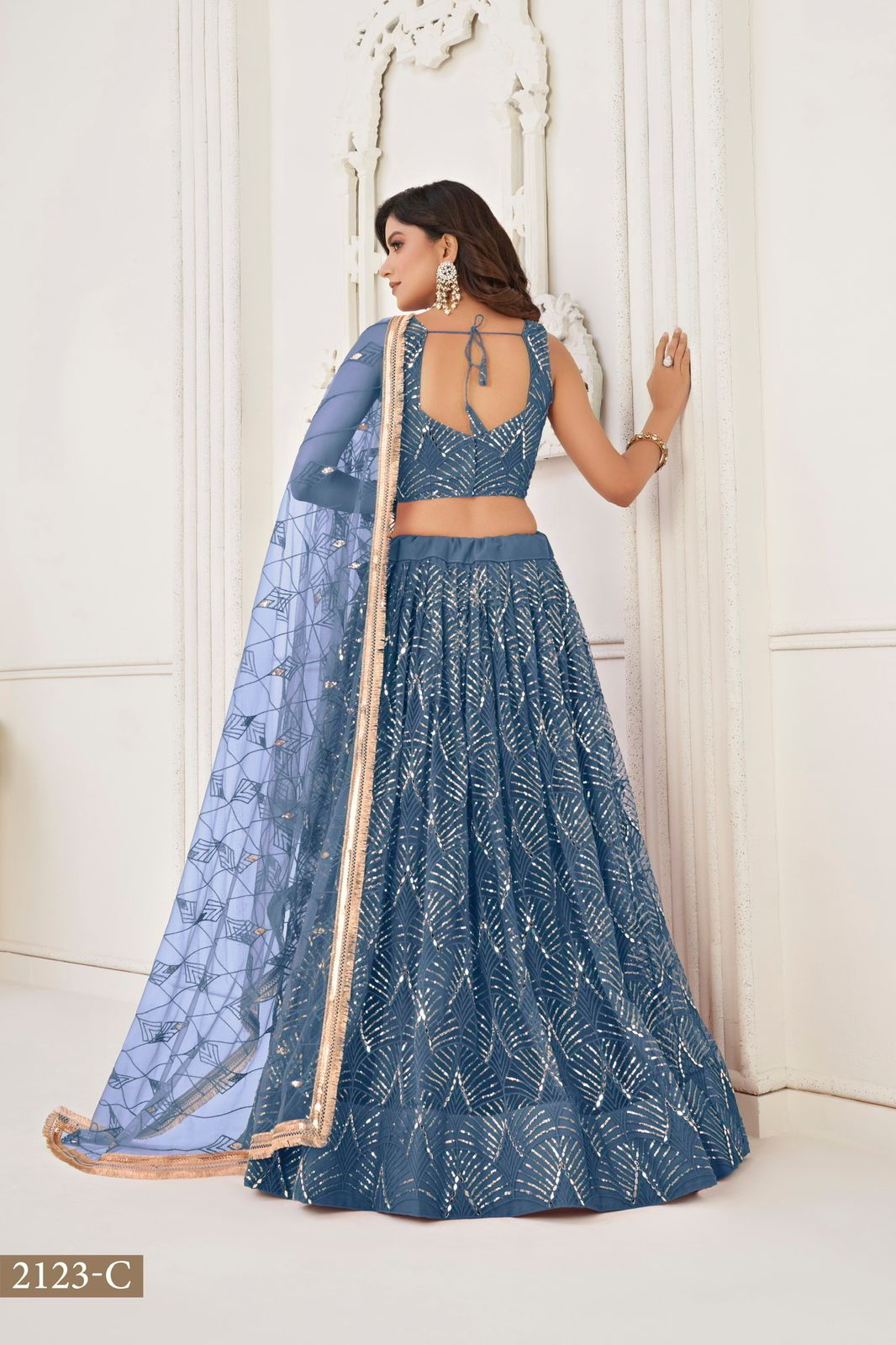 2123 Narayani Fashion House Butterfly Net Lehenga Choli