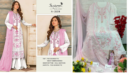 212 Serine Georgette Pakistani Salwar Suits
