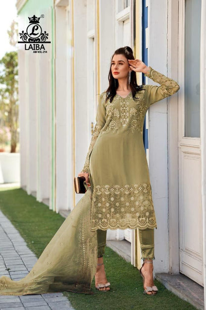 214 Laiba Georgette Pakistani Readymade Suits