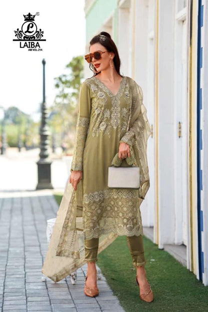 214 Laiba Georgette Pakistani Readymade Suits