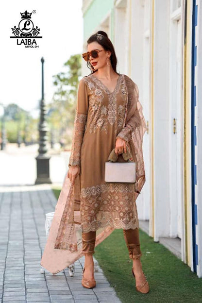 214 Laiba Georgette Pakistani Readymade Suits