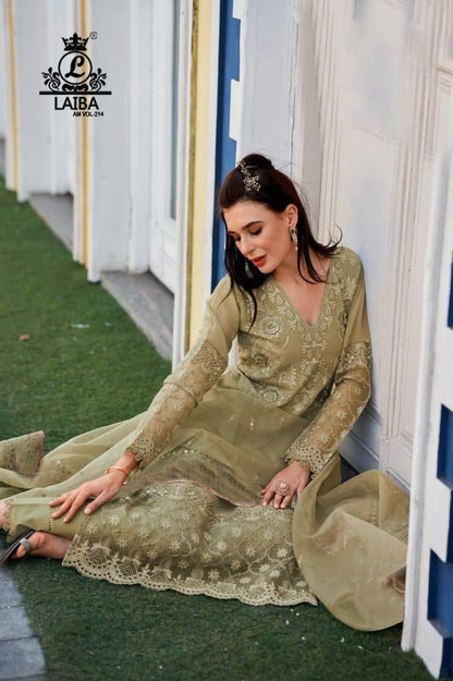 214 Laiba Georgette Pakistani Readymade Suits