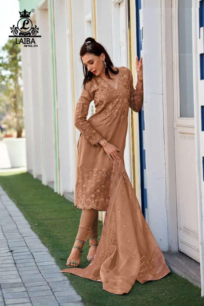 214 Laiba Georgette Pakistani Readymade Suits