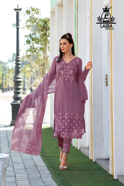 214 Laiba Georgette Pakistani Readymade Suits