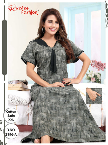 2196-Ab Ruchee Fashion Night Gowns