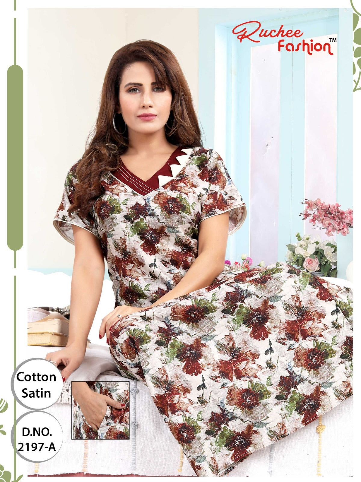 2197-2199 Ruchee Fashion Night Gowns