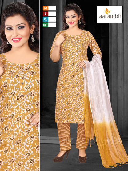 2201 Aarambh Two Tone Readymade Pant Style Suits