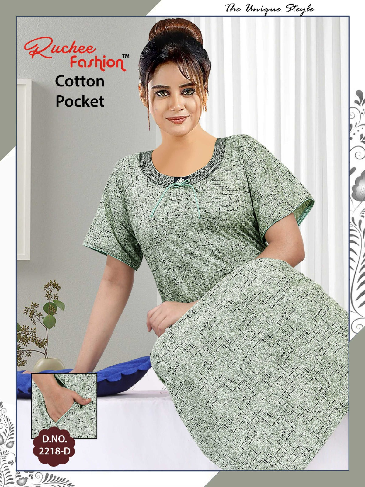 2214-2218 Ruchee Fashion Night Gowns