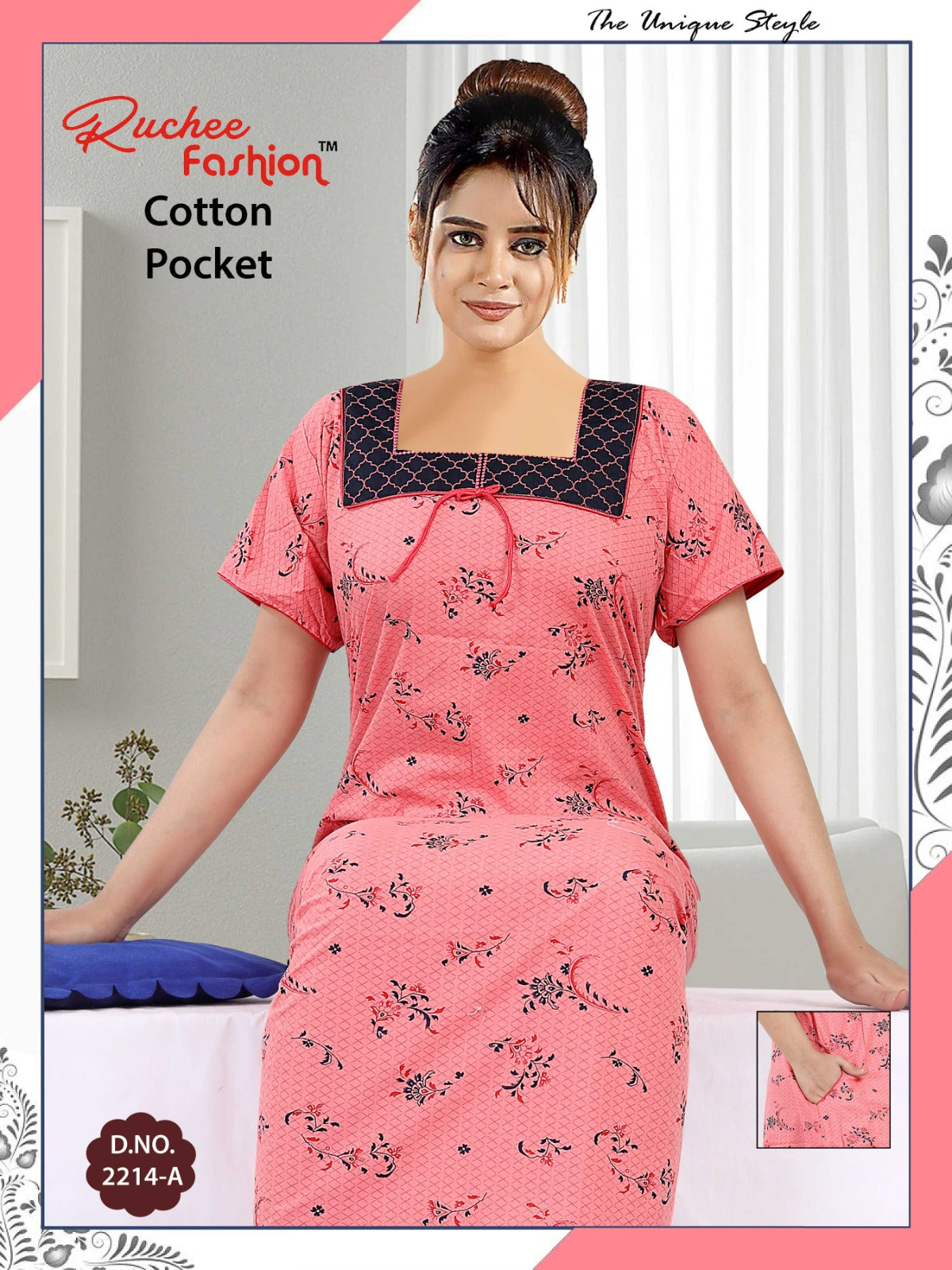 2214-2218 Ruchee Fashion Night Gowns