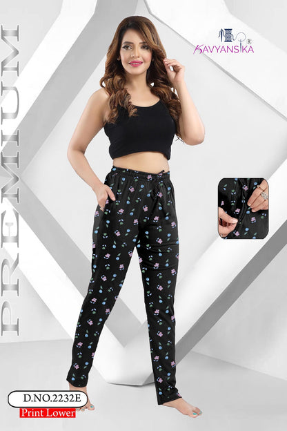 2232 Kavyansika Hosiery Cotton Women Night Lower