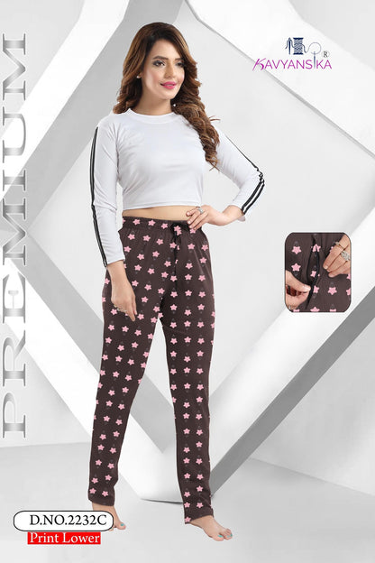 2232 Kavyansika Hosiery Cotton Women Night Lower