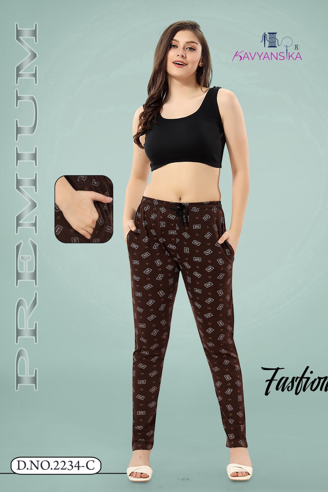 2234 Kavyansika Hosiery Women Night Lower