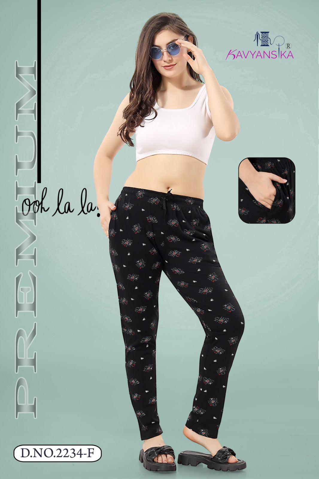 2234 Kavyansika Hosiery Women Night Lower