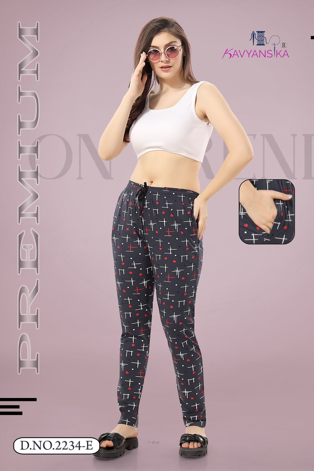 2234 Kavyansika Hosiery Women Night Lower