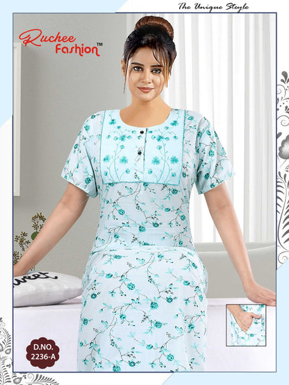 2236-2237 Ruchee Fashion Lizzy Bizzy Night Gowns