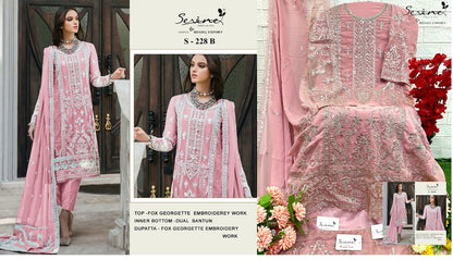 228 Serine Fox Georgette Pakistani Salwar Suits